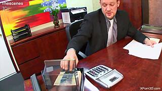 Hot Busty Secretary Teen 18+ Fucking and Sucking His Boss Hard Big Dick Full HD MP4 108p Free Video Teaser!