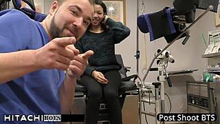 Freshman Gets Hitachi Orgasm from Doctor Yasmine Woods