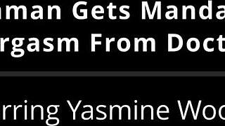 Freshman Gets Hitachi Orgasm from Doctor Yasmine Woods