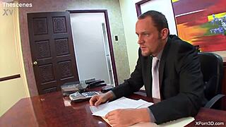 Hot Busty Secretary Teen 18+ Fucking and Sucking His Boss Hard Big Dick Full HD MP4 108p Free Video Teaser!