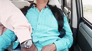 Teen College Girl With Big Boobs Gets Intense Dirty Talk From Uncle In Car