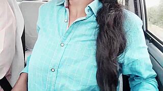 Teen College Girl With Big Boobs Gets Intense Dirty Talk From Uncle In Car