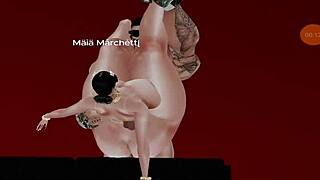 Nyla Devours Colombian Beauty Whole!