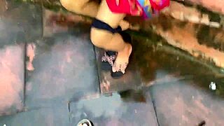 Hot young 18+ rental girl fucked in dorm