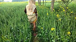 Desi Teen Fucking Outdoors in Hindi