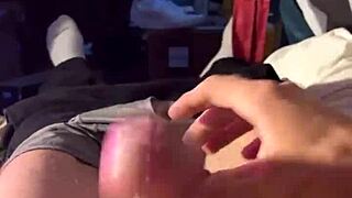 Teasing Jerking and Edging of Hard Cock in Cumshots Compilation