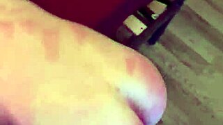 Oh, how she loves getting her feet spanked and worshipped!