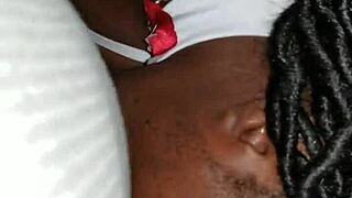 My girlfriend is sucking my dick so passionately with her friends watching.