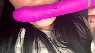 teen american exchange student solo masturbation