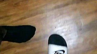 My girlfriend is sucking my dick so passionately with her friends watching.