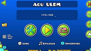 play the acu extreme demon by neigefeu in geometry dash