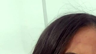 Medusa Plays with Big Dildo Blowjob Titjob and Masturbation