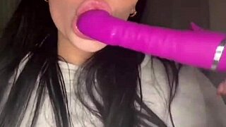 teen american exchange student solo masturbation