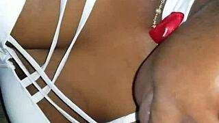 My girlfriend is sucking my dick so passionately with her friends watching.