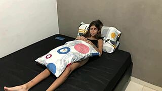 Stepsister's Secret Masturbation Turns Into Hard Fucking In Her Room