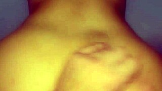 Fucking the Curly Big-Assed Woman at Dawn in the Night