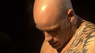 Slim blonde babe Taylor Hilton gets muff diving and poolside fucking.