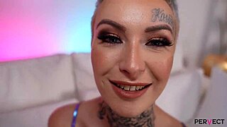 Tabitha Poison in interracial threesome