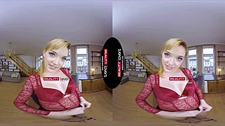 German Teen Anny Aurora Performs Blowjob And Cowgirl Riding