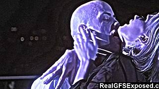 Slim blonde babe Taylor Hilton gets muff diving and poolside fucking.