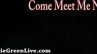 maggie makes you worship her huge natural tits