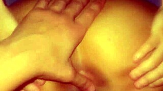 Fucking the Curly Big-Assed Woman at Dawn in the Night