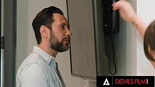 Teen Chloe pounded by friend's dad?