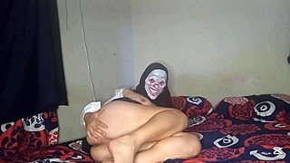 Colegiala Grava Un Video Hot Para La Noche De Halloween