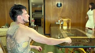 she never thought she'd ride her stepbrother's big cock, but here she is in this full video