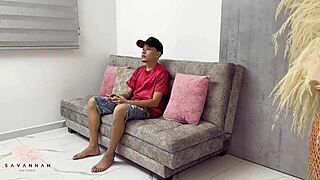 savannah watson has sex with stepbrother creampie