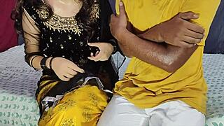 Indian Couple Rides in Ranch Homestyle Anal