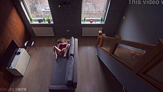 Roommate caught me and i kept going