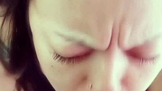 delicious homemade blowjob she has a great deep throat