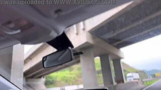 Uber Babe Fucks Client for Trip Payment