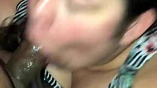 She Craves Sucking Big Black Cock