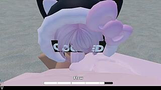 Fucking A Girl On A Crossroad Beach