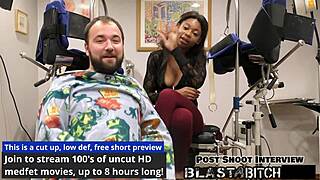 minnie rose's face blasted with cum after blowjob