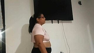 Cheating Colombian wife fucks husband's friend while cuckold works