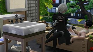 sims 4 voyeur catches them in the bath