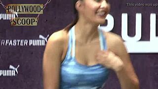 Jacqueline Fernandez Performs Intense Workout Exercises With Celebrity Appeal