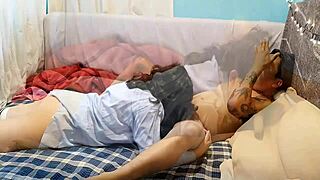 Executive secretary works hard for a raise with her boss