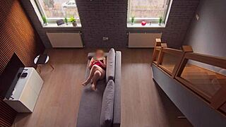 Roommate caught me and i kept going