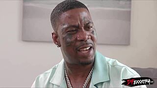 Fuck yeah, Katrina's insane deepthroat action on big black cock