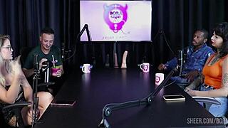 Hyoran Carvalho's sheer red lingerie compilation contrasts domination and submission