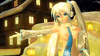 Hatsune Miku Snowman Project Diva Nude Mod Full Nude