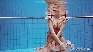 Martina the Hot Croatian Continues Her Nudist Show on Beach