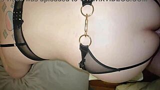 big tits sissy trap used as cum dump fuck toy