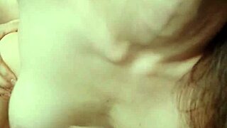 Amateur couple tries creampie without birth control in homemade setting