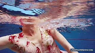 Martina the Hot Croatian Continues Her Nudist Show on Beach