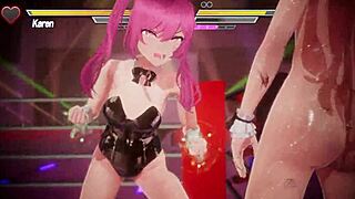 lesbian battle with fingering and licking